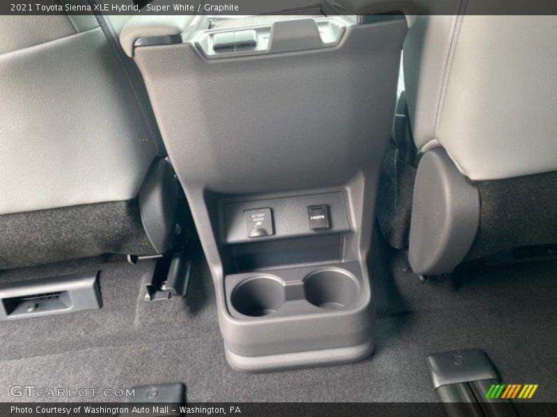 Super White / Graphite 2021 Toyota Sienna XLE Hybrid