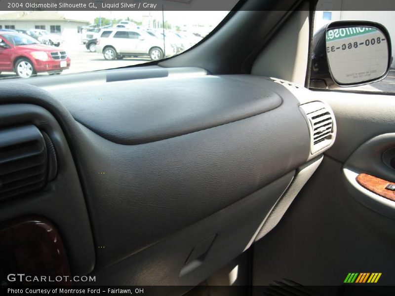 Liquid Silver / Gray 2004 Oldsmobile Silhouette GL