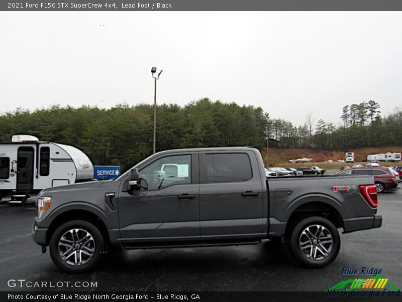 Lead Foot / Black 2021 Ford F150 STX SuperCrew 4x4