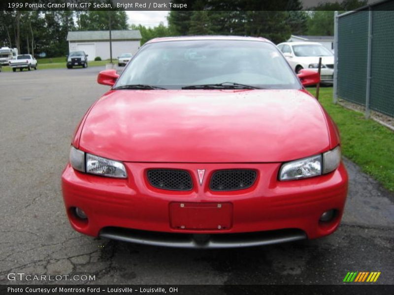 Bright Red / Dark Taupe 1999 Pontiac Grand Prix GTP Sedan