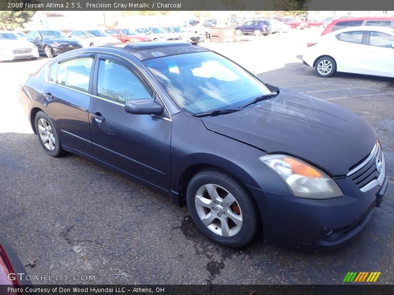 Precision Gray Metallic / Charcoal 2008 Nissan Altima 2.5 S