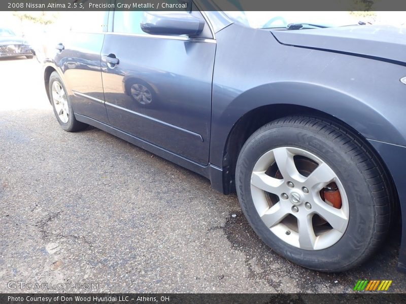 Precision Gray Metallic / Charcoal 2008 Nissan Altima 2.5 S