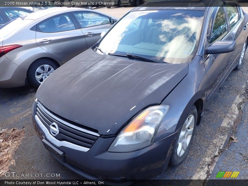 Precision Gray Metallic / Charcoal 2008 Nissan Altima 2.5 S