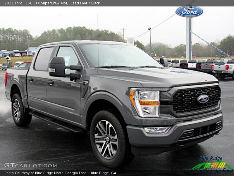 Lead Foot / Black 2021 Ford F150 STX SuperCrew 4x4