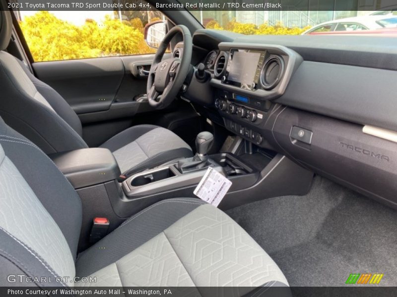 Barcelona Red Metallic / TRD Cement/Black 2021 Toyota Tacoma TRD Sport Double Cab 4x4