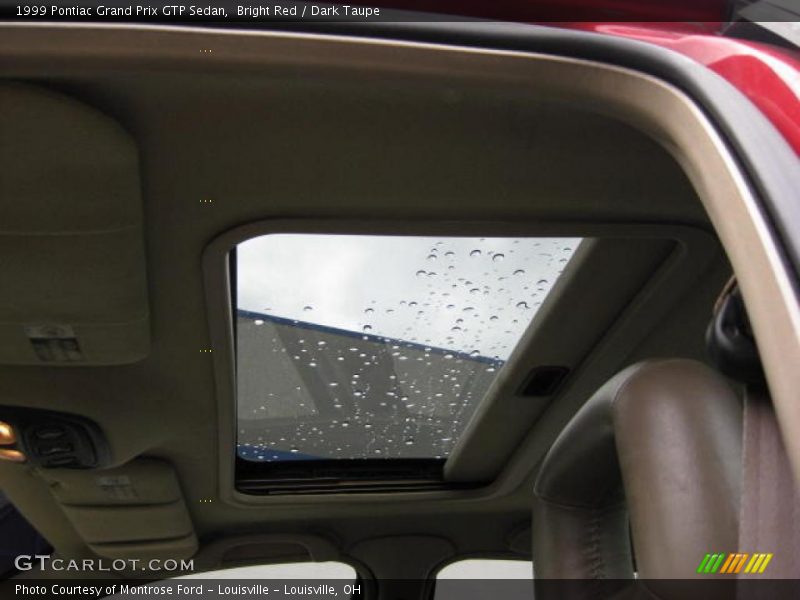 Bright Red / Dark Taupe 1999 Pontiac Grand Prix GTP Sedan