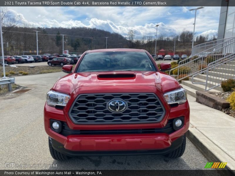 Barcelona Red Metallic / TRD Cement/Black 2021 Toyota Tacoma TRD Sport Double Cab 4x4