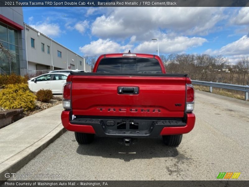 Barcelona Red Metallic / TRD Cement/Black 2021 Toyota Tacoma TRD Sport Double Cab 4x4