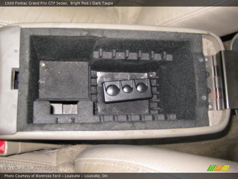 Bright Red / Dark Taupe 1999 Pontiac Grand Prix GTP Sedan