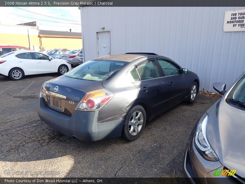 Precision Gray Metallic / Charcoal 2008 Nissan Altima 2.5 S