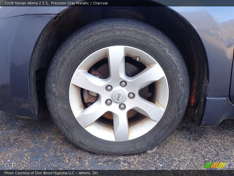 Precision Gray Metallic / Charcoal 2008 Nissan Altima 2.5 S