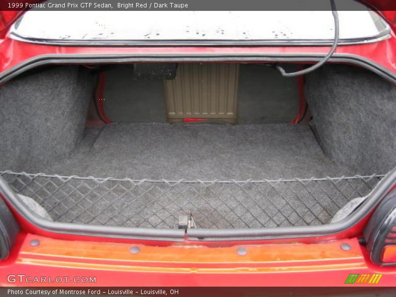 Bright Red / Dark Taupe 1999 Pontiac Grand Prix GTP Sedan