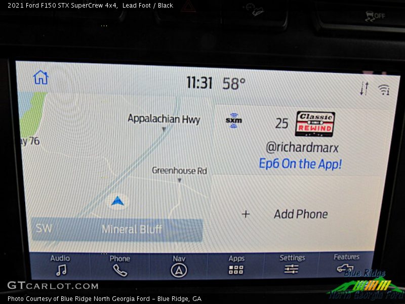 Lead Foot / Black 2021 Ford F150 STX SuperCrew 4x4