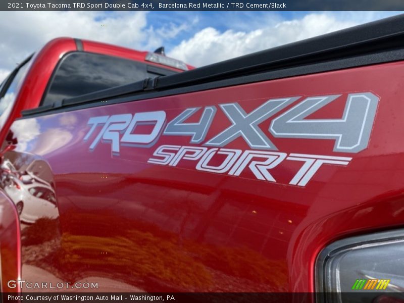 Barcelona Red Metallic / TRD Cement/Black 2021 Toyota Tacoma TRD Sport Double Cab 4x4