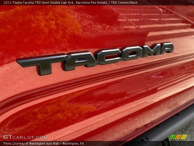 Barcelona Red Metallic / TRD Cement/Black 2021 Toyota Tacoma TRD Sport Double Cab 4x4