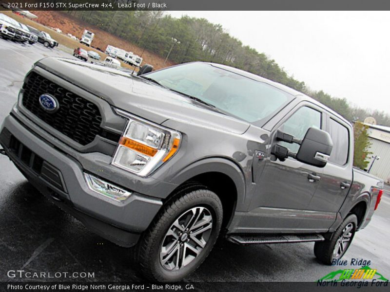 Lead Foot / Black 2021 Ford F150 STX SuperCrew 4x4