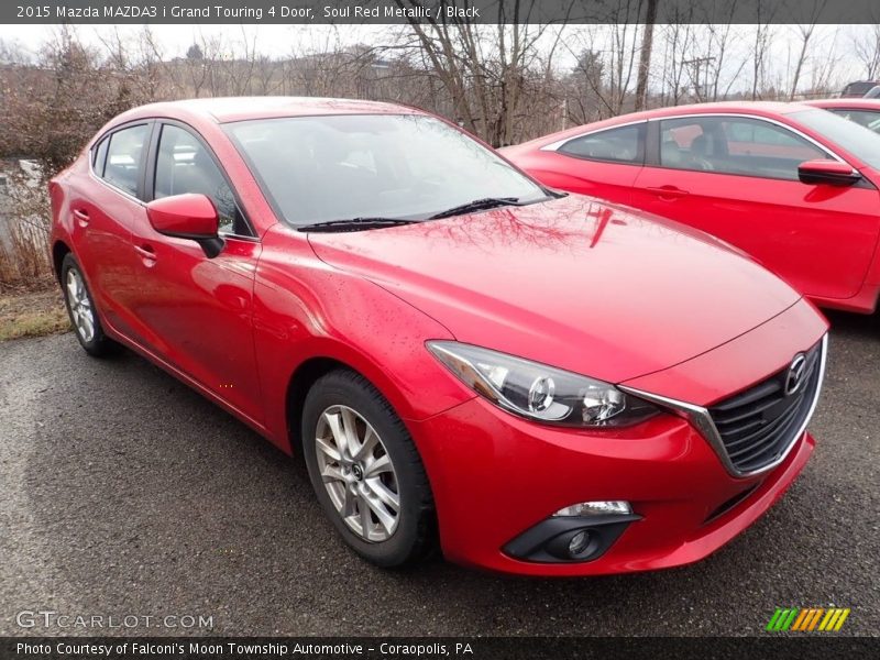  2015 MAZDA3 i Grand Touring 4 Door Soul Red Metallic