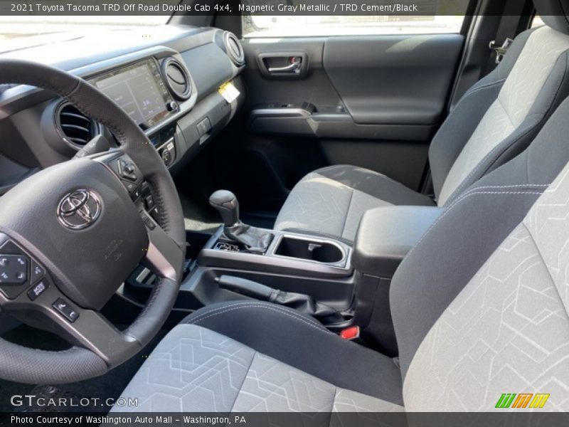 Magnetic Gray Metallic / TRD Cement/Black 2021 Toyota Tacoma TRD Off Road Double Cab 4x4