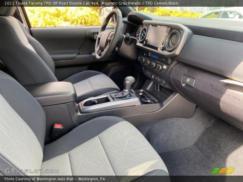 Magnetic Gray Metallic / TRD Cement/Black 2021 Toyota Tacoma TRD Off Road Double Cab 4x4