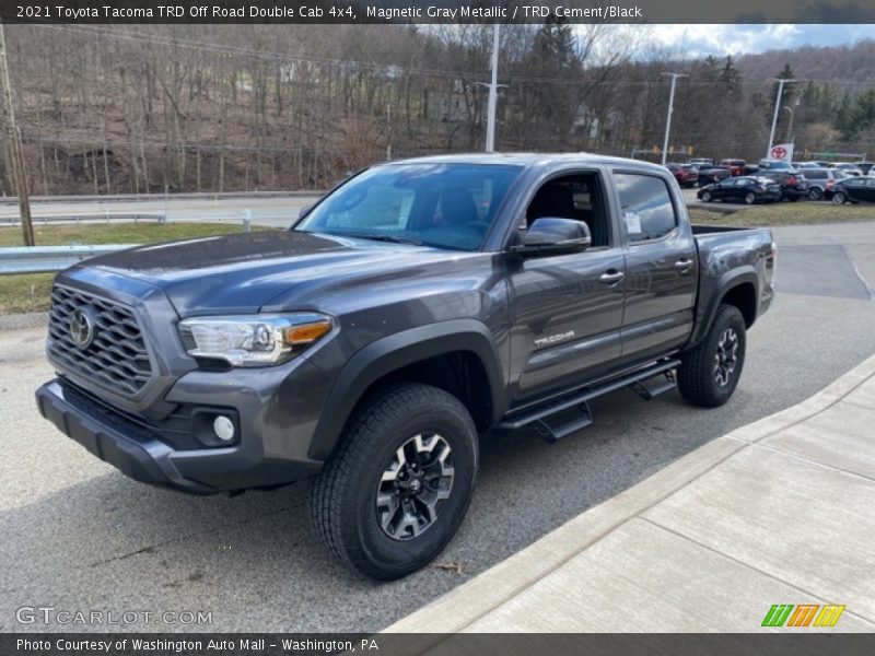 Magnetic Gray Metallic / TRD Cement/Black 2021 Toyota Tacoma TRD Off Road Double Cab 4x4
