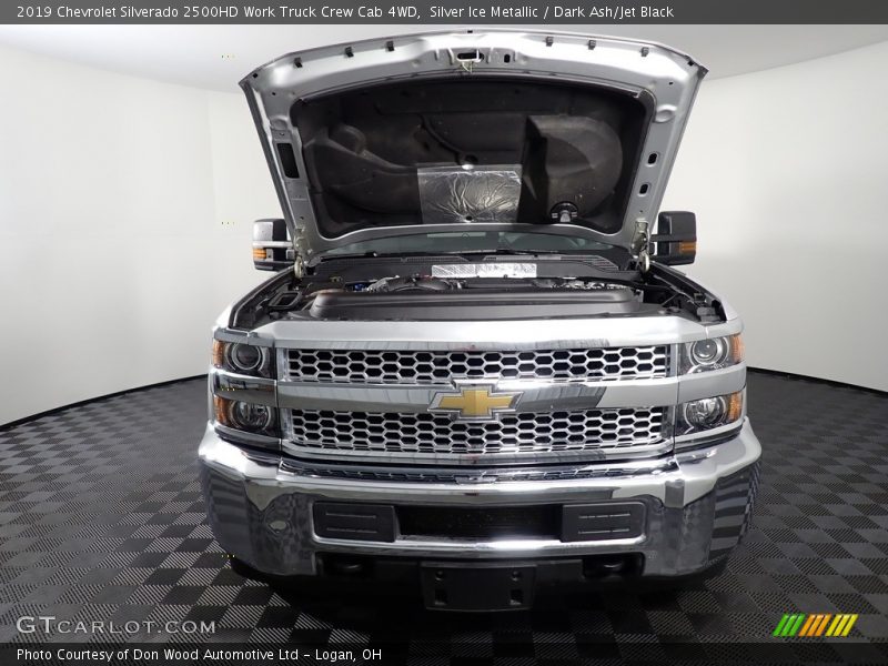 Silver Ice Metallic / Dark Ash/Jet Black 2019 Chevrolet Silverado 2500HD Work Truck Crew Cab 4WD