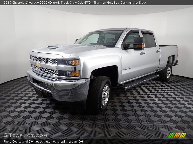 Silver Ice Metallic / Dark Ash/Jet Black 2019 Chevrolet Silverado 2500HD Work Truck Crew Cab 4WD