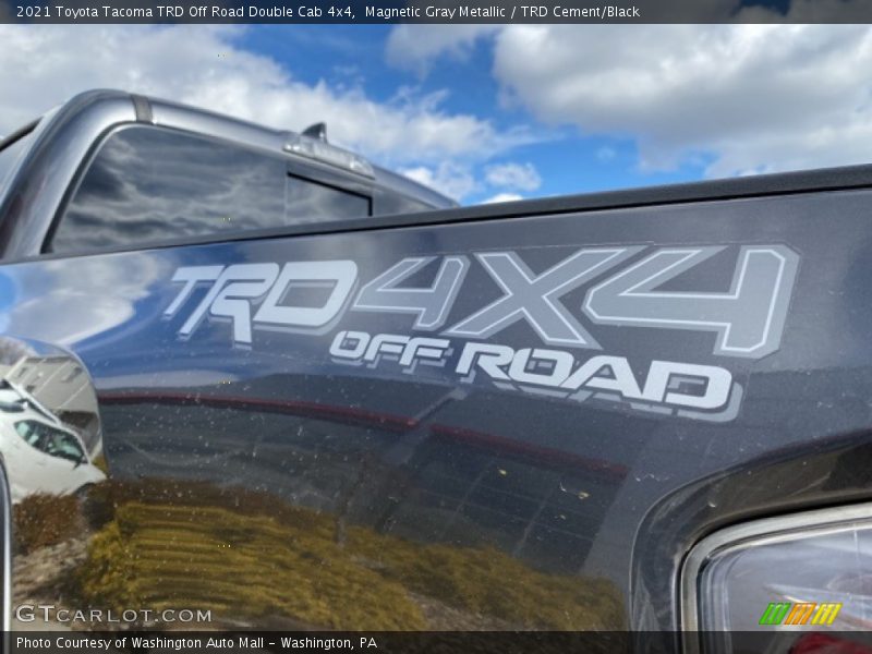 Magnetic Gray Metallic / TRD Cement/Black 2021 Toyota Tacoma TRD Off Road Double Cab 4x4