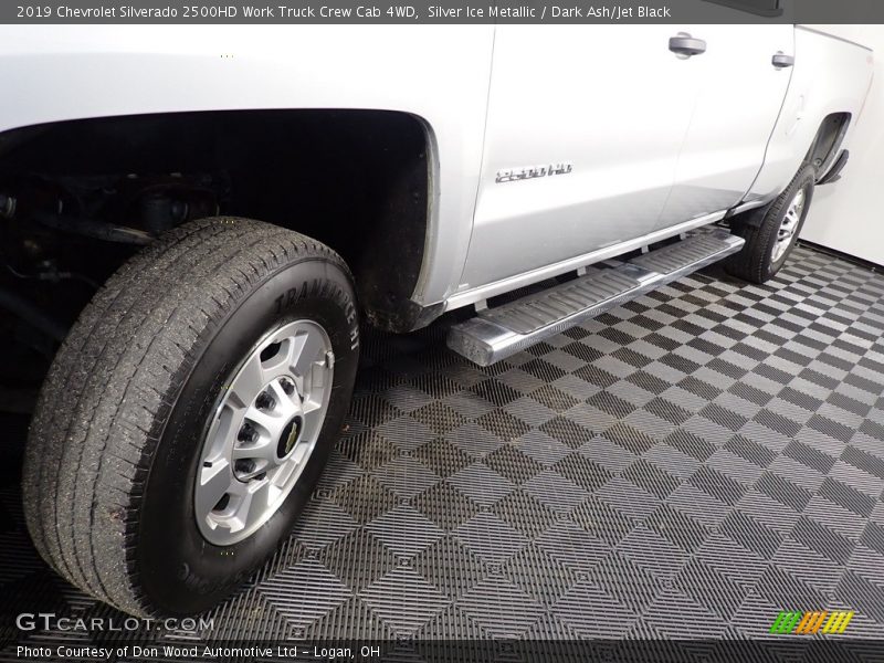 Silver Ice Metallic / Dark Ash/Jet Black 2019 Chevrolet Silverado 2500HD Work Truck Crew Cab 4WD