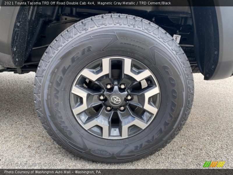 Magnetic Gray Metallic / TRD Cement/Black 2021 Toyota Tacoma TRD Off Road Double Cab 4x4