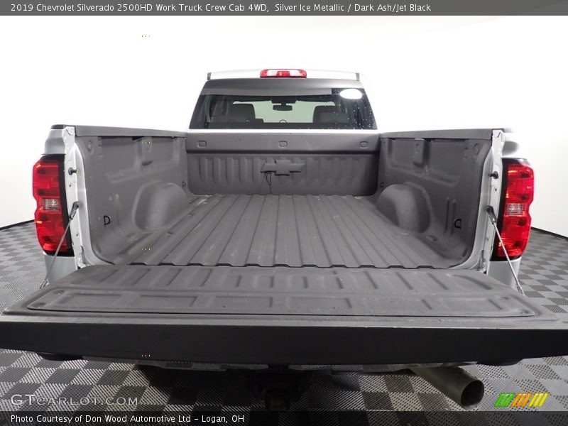 Silver Ice Metallic / Dark Ash/Jet Black 2019 Chevrolet Silverado 2500HD Work Truck Crew Cab 4WD