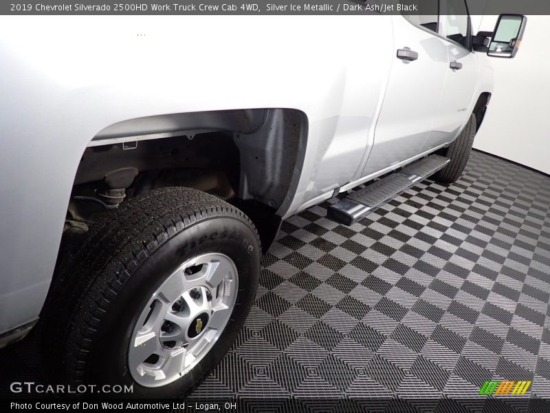 Silver Ice Metallic / Dark Ash/Jet Black 2019 Chevrolet Silverado 2500HD Work Truck Crew Cab 4WD