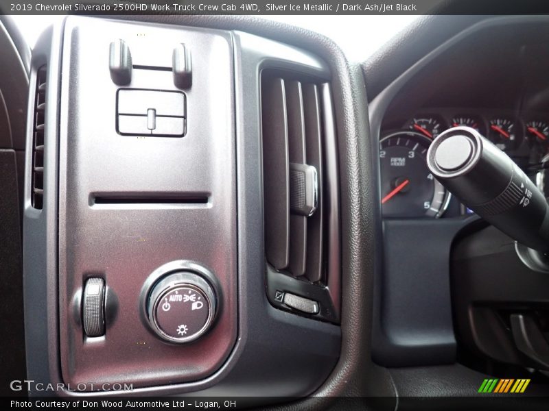 Silver Ice Metallic / Dark Ash/Jet Black 2019 Chevrolet Silverado 2500HD Work Truck Crew Cab 4WD
