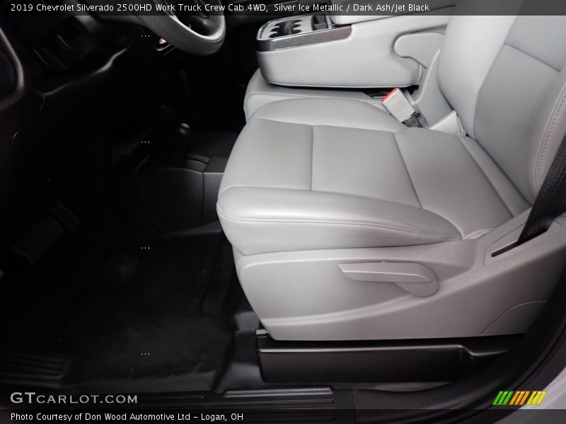 Silver Ice Metallic / Dark Ash/Jet Black 2019 Chevrolet Silverado 2500HD Work Truck Crew Cab 4WD