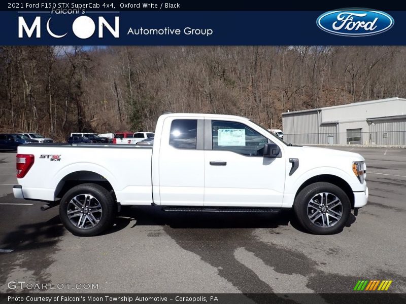 Oxford White / Black 2021 Ford F150 STX SuperCab 4x4