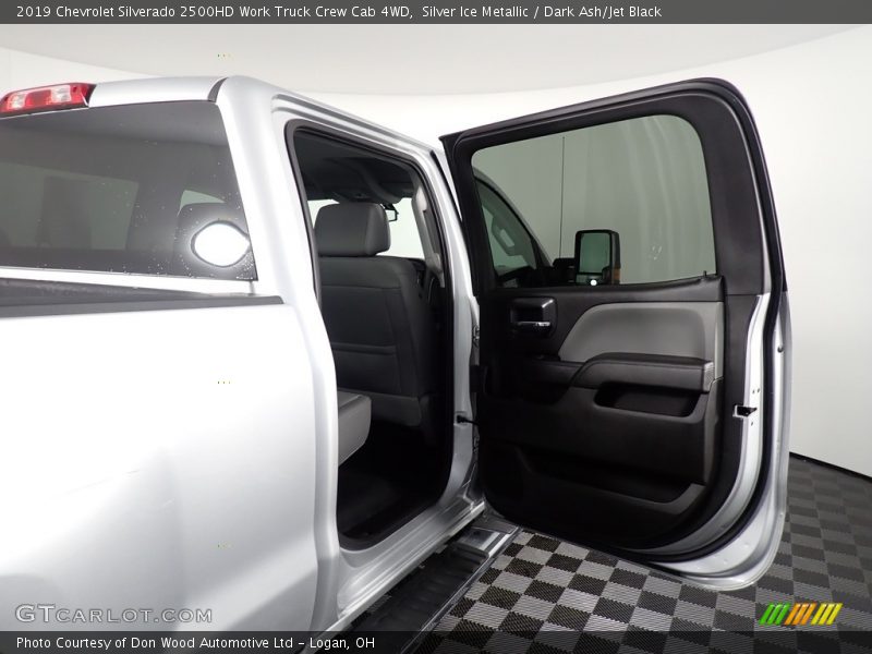 Silver Ice Metallic / Dark Ash/Jet Black 2019 Chevrolet Silverado 2500HD Work Truck Crew Cab 4WD