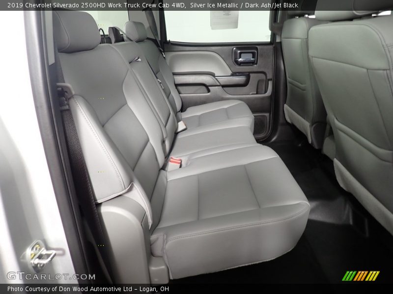 Silver Ice Metallic / Dark Ash/Jet Black 2019 Chevrolet Silverado 2500HD Work Truck Crew Cab 4WD