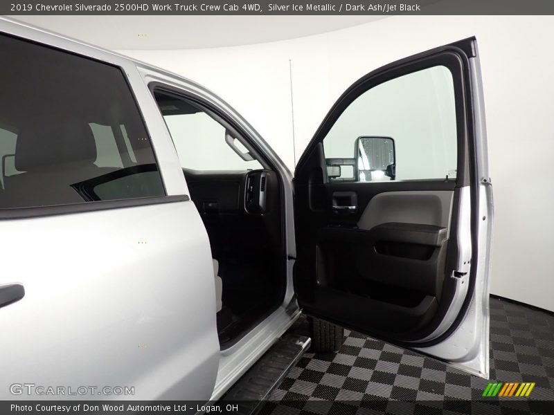 Silver Ice Metallic / Dark Ash/Jet Black 2019 Chevrolet Silverado 2500HD Work Truck Crew Cab 4WD