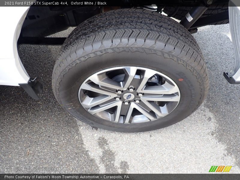 Oxford White / Black 2021 Ford F150 STX SuperCab 4x4