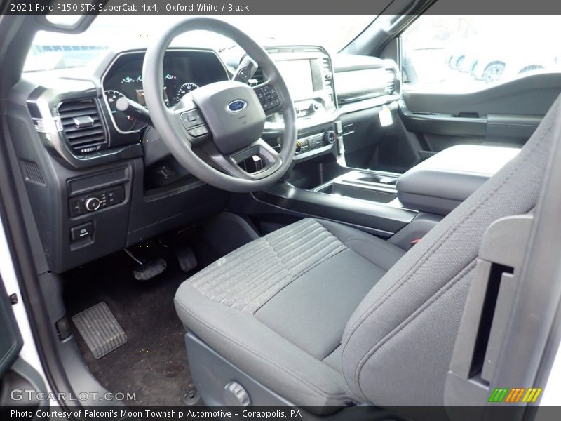 Oxford White / Black 2021 Ford F150 STX SuperCab 4x4