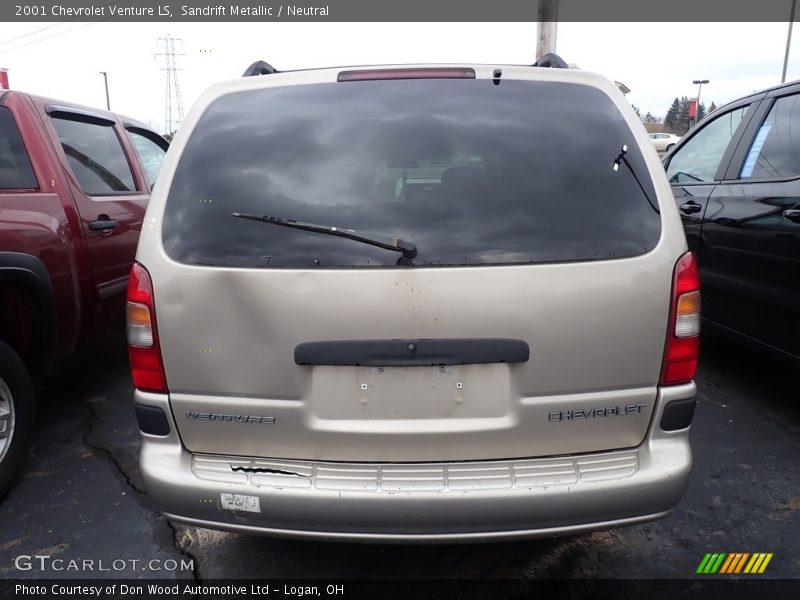 Sandrift Metallic / Neutral 2001 Chevrolet Venture LS