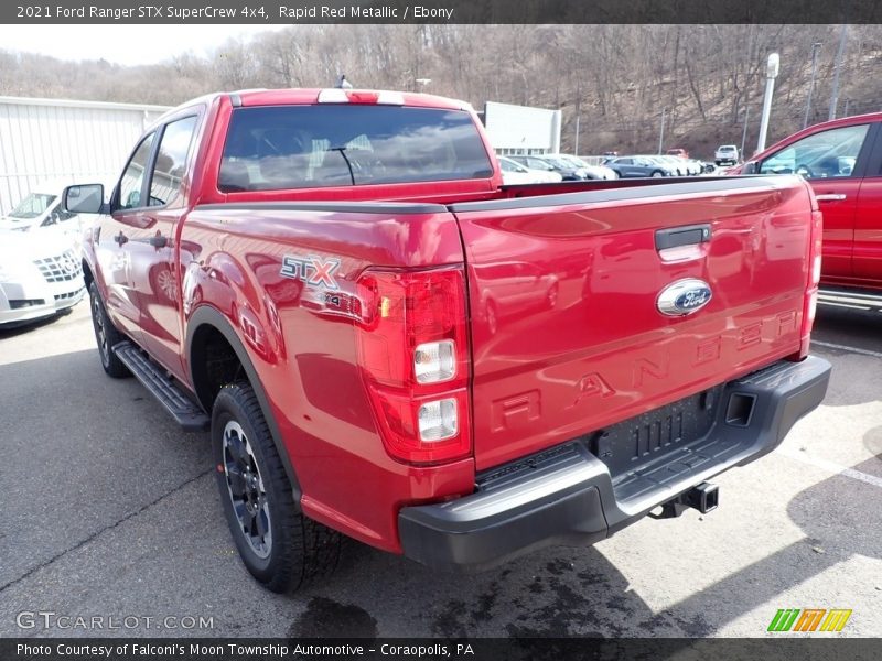 Rapid Red Metallic / Ebony 2021 Ford Ranger STX SuperCrew 4x4