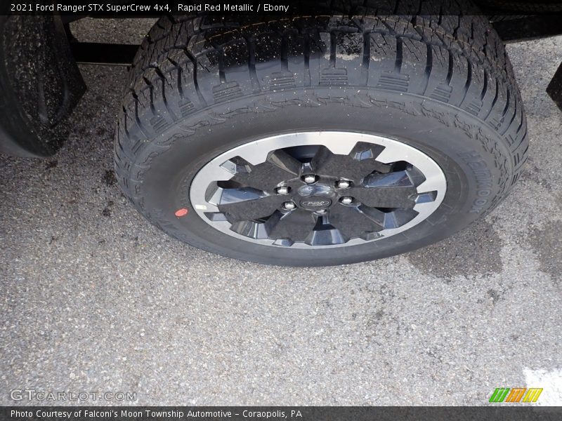 Rapid Red Metallic / Ebony 2021 Ford Ranger STX SuperCrew 4x4