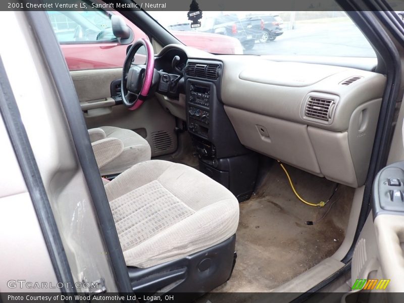 Sandrift Metallic / Neutral 2001 Chevrolet Venture LS