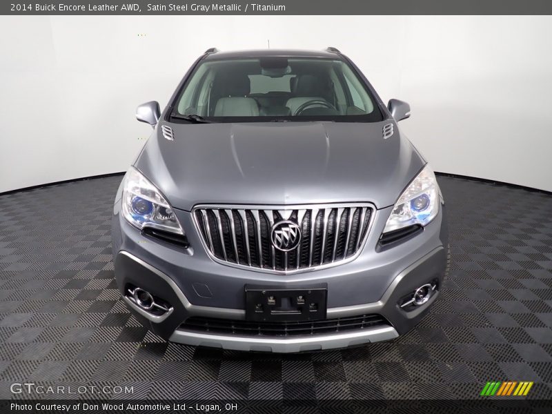 Satin Steel Gray Metallic / Titanium 2014 Buick Encore Leather AWD