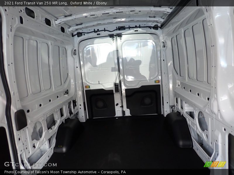Oxford White / Ebony 2021 Ford Transit Van 250 MR Long