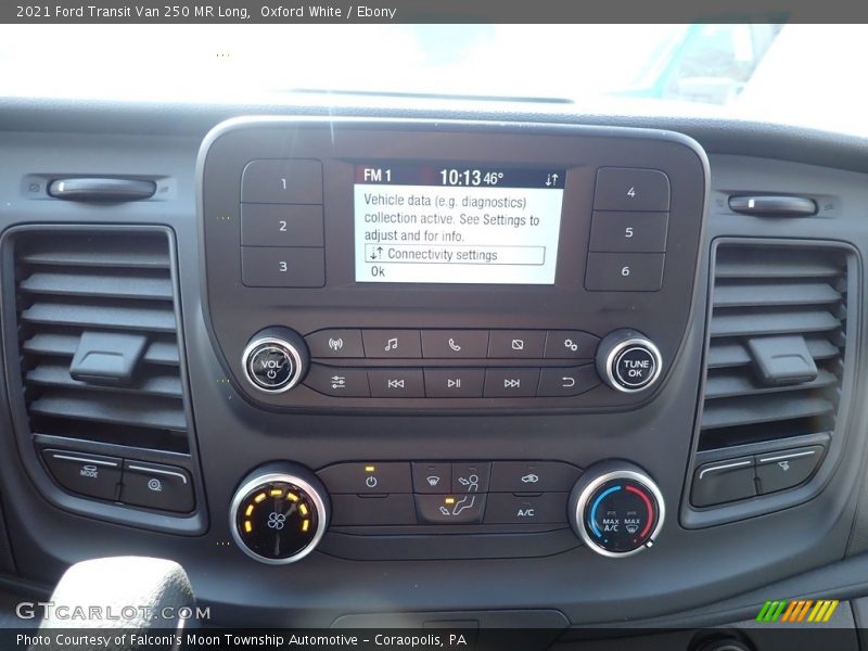 Oxford White / Ebony 2021 Ford Transit Van 250 MR Long