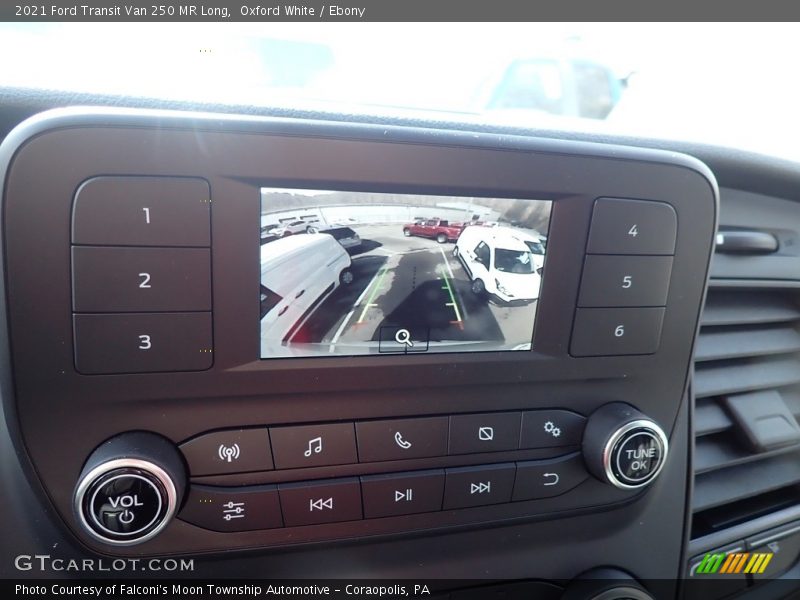 Oxford White / Ebony 2021 Ford Transit Van 250 MR Long