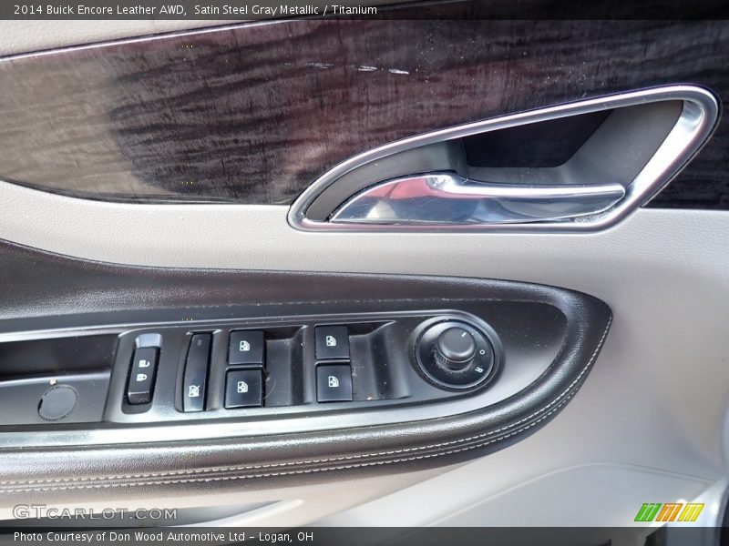 Satin Steel Gray Metallic / Titanium 2014 Buick Encore Leather AWD
