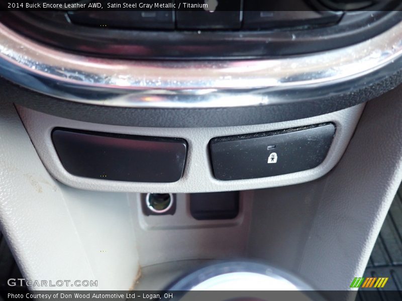 Satin Steel Gray Metallic / Titanium 2014 Buick Encore Leather AWD