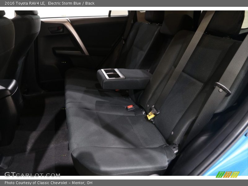Electric Storm Blue / Black 2016 Toyota RAV4 LE